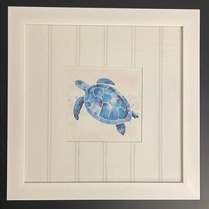 Framed Sea Turtle Art Print